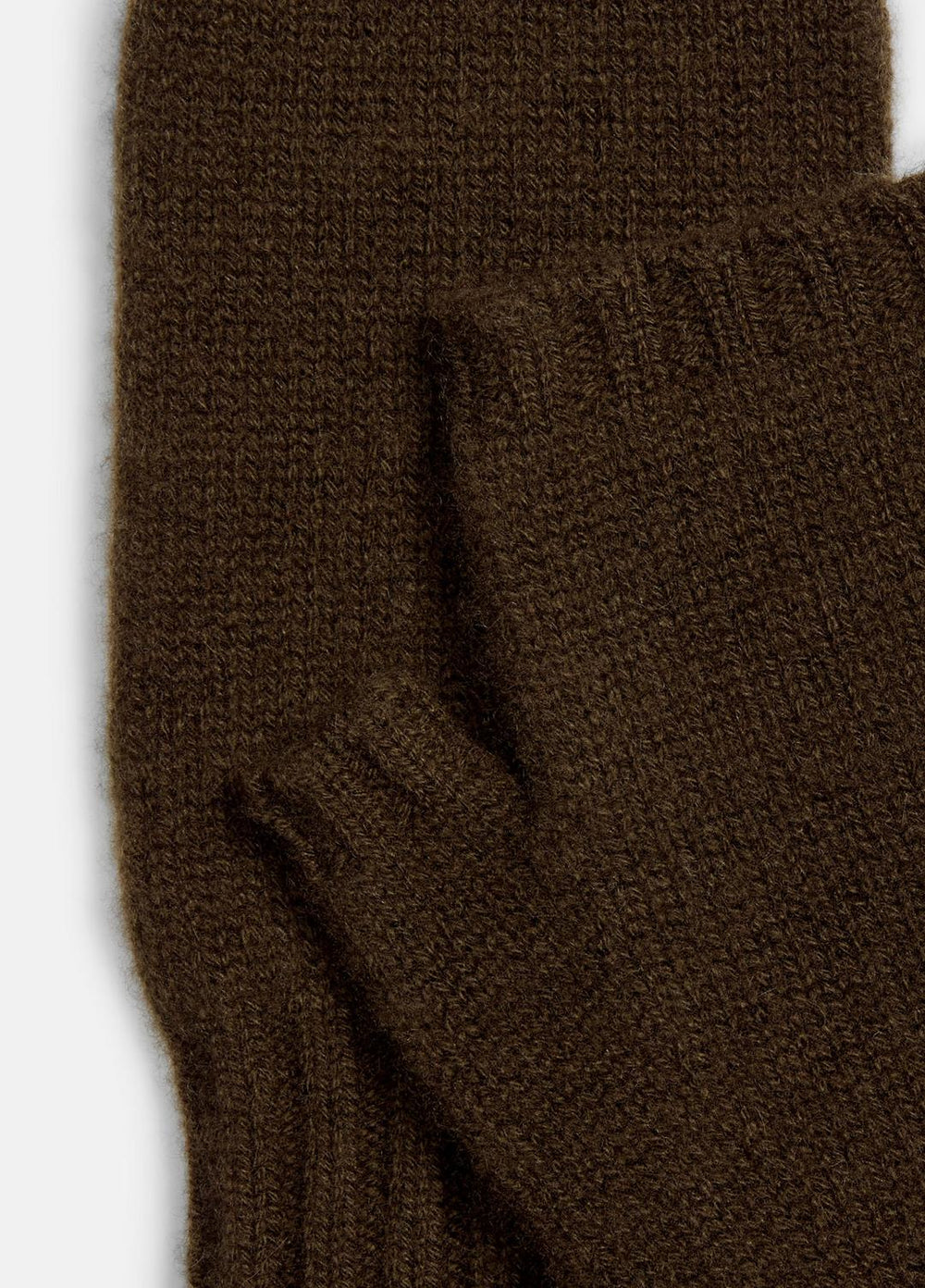 VINCE | Cashmere Hand Warmers in Gloves - DARK LEAF
