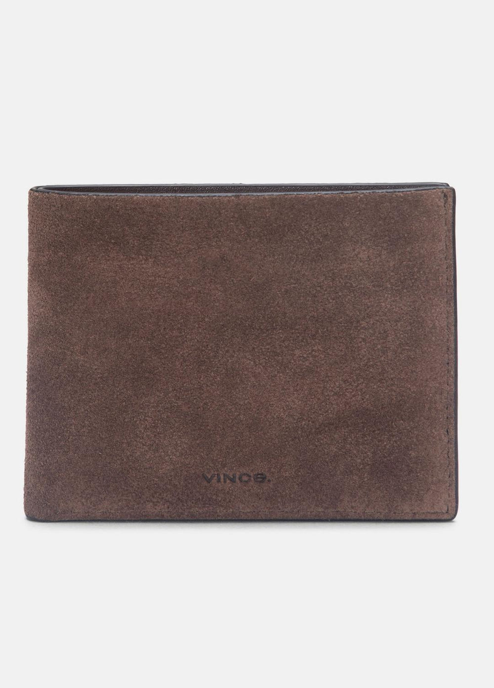 VINCE | Suede Bifold Wallet in Bags - CHOCOLATE