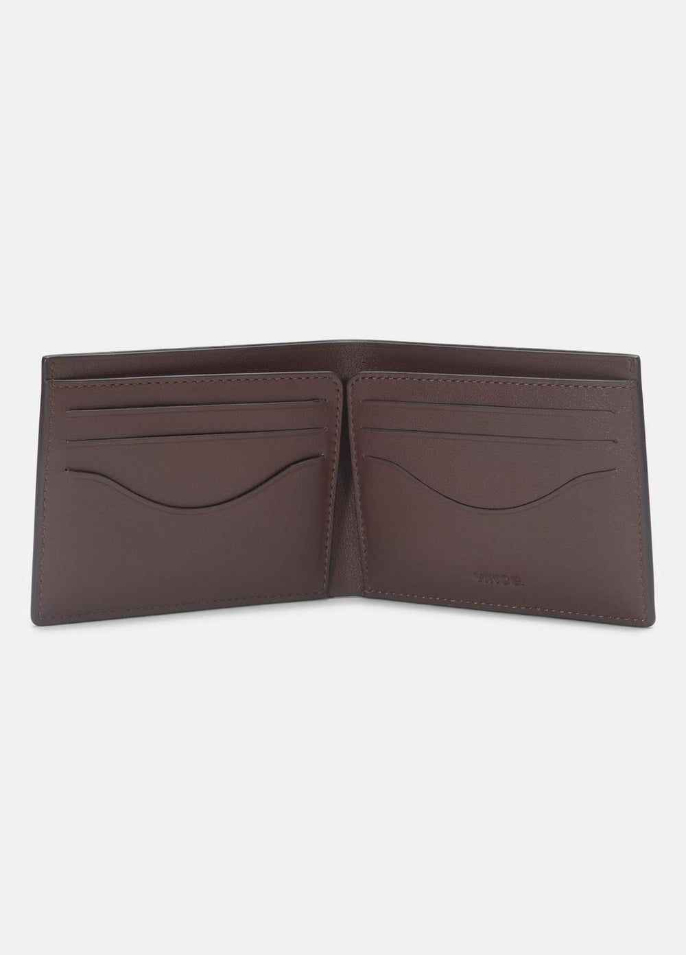 VINCE | Suede Bifold Wallet in Bags - CHOCOLATE