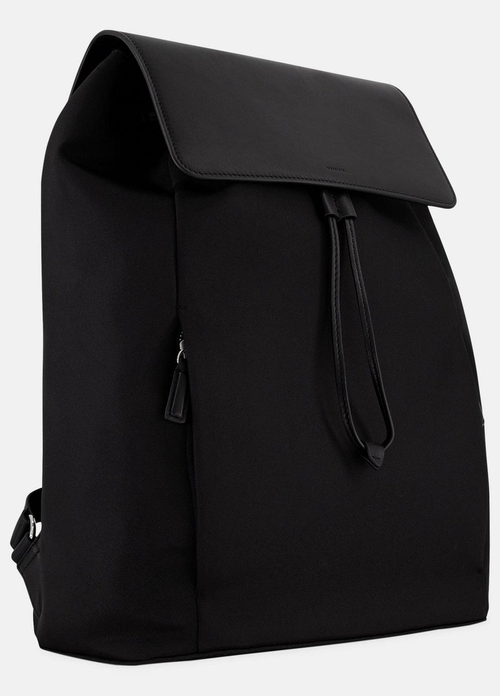 VINCE | Drayton Nylon Flap Backpack in Bags - BLACK