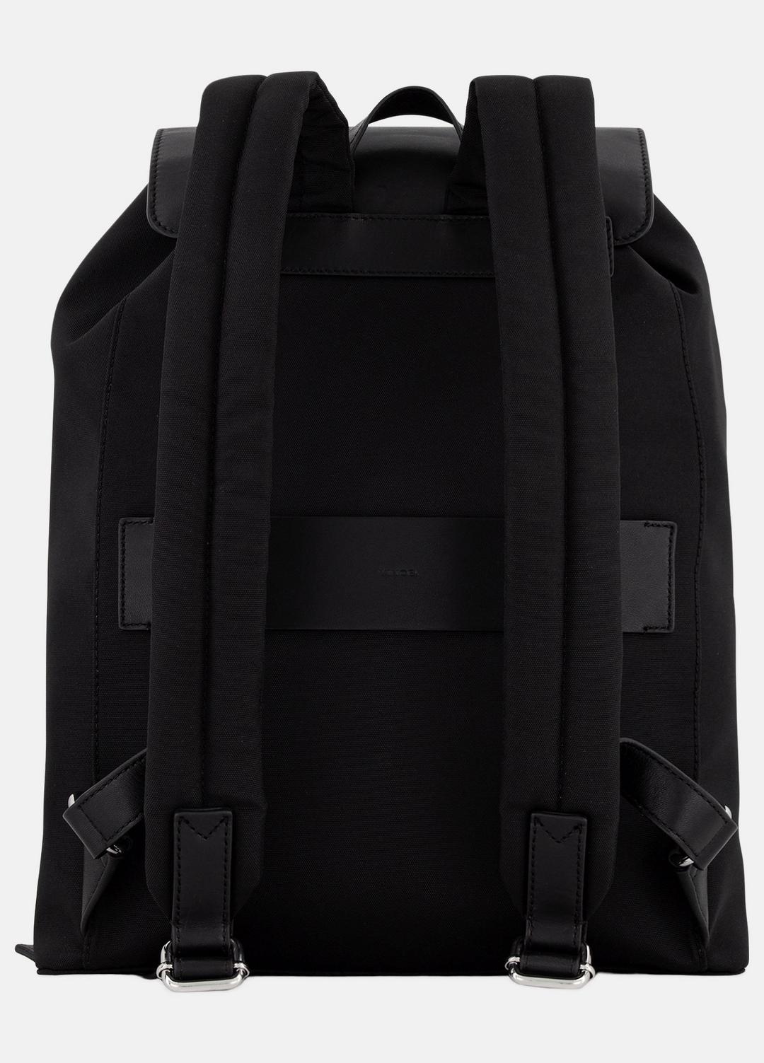 VINCE | Drayton Nylon Flap Backpack in Bags - BLACK