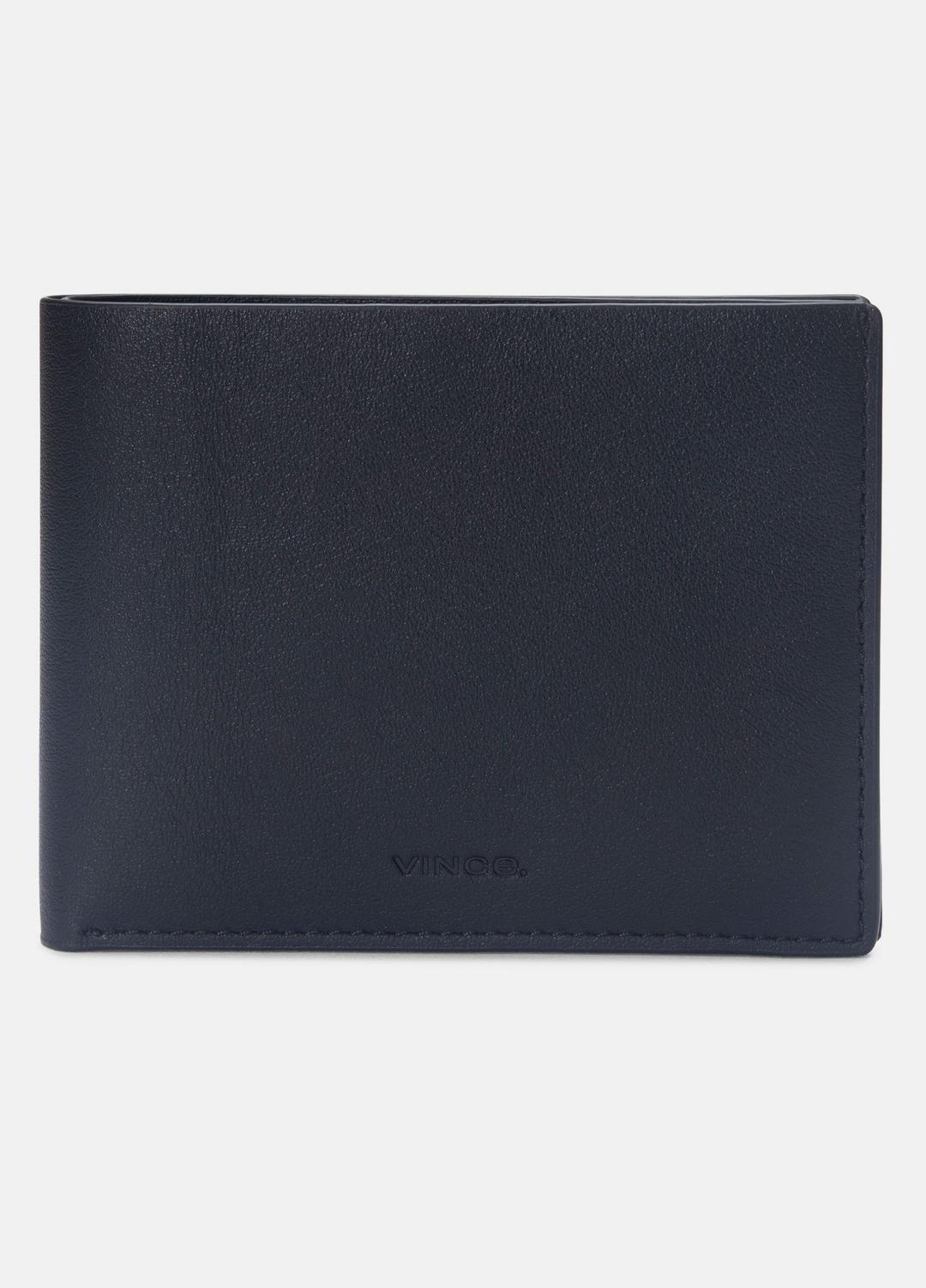 VINCE | Nappa Leather Bifold Wallet in Bags - BLACK