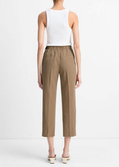VINCE | Utility Tab-Detail Pull-On Pant in Pants & Shorts - TAPENADE