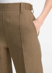VINCE | Utility Tab-Detail Pull-On Pant in Pants & Shorts - TAPENADE