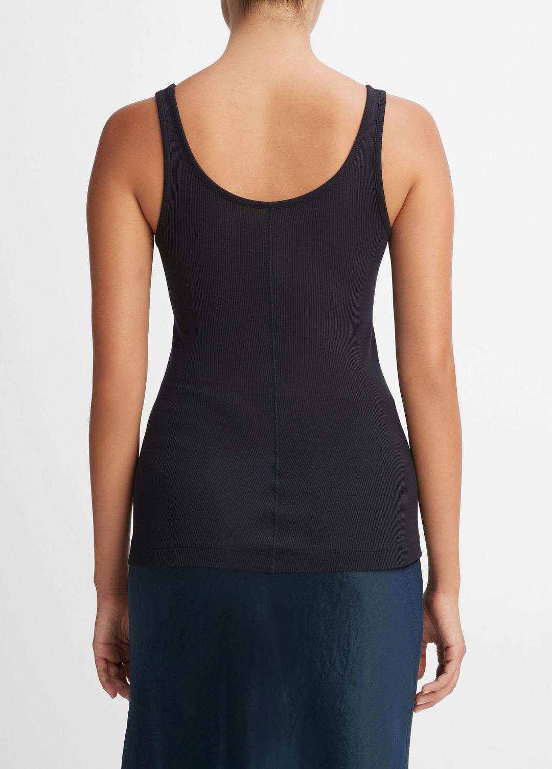 VINCE | Scoop Neck Tank in Shirts & Tees - COASTAL BLUE