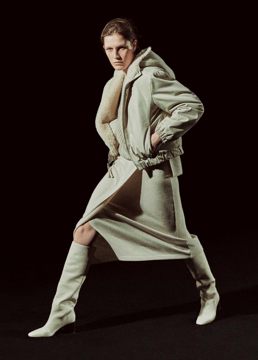 VINCE | Cozy Wrap Skirt in Dresses & Skirts - HEATHER CERAMIC