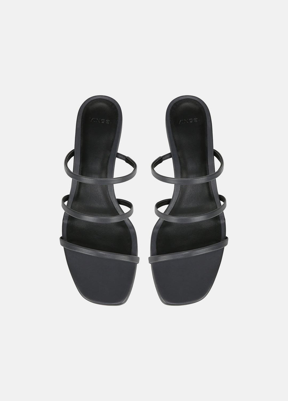 VINCE | Palm Springs Leather Heeled Sandal in Shoes - IRIS SLATE