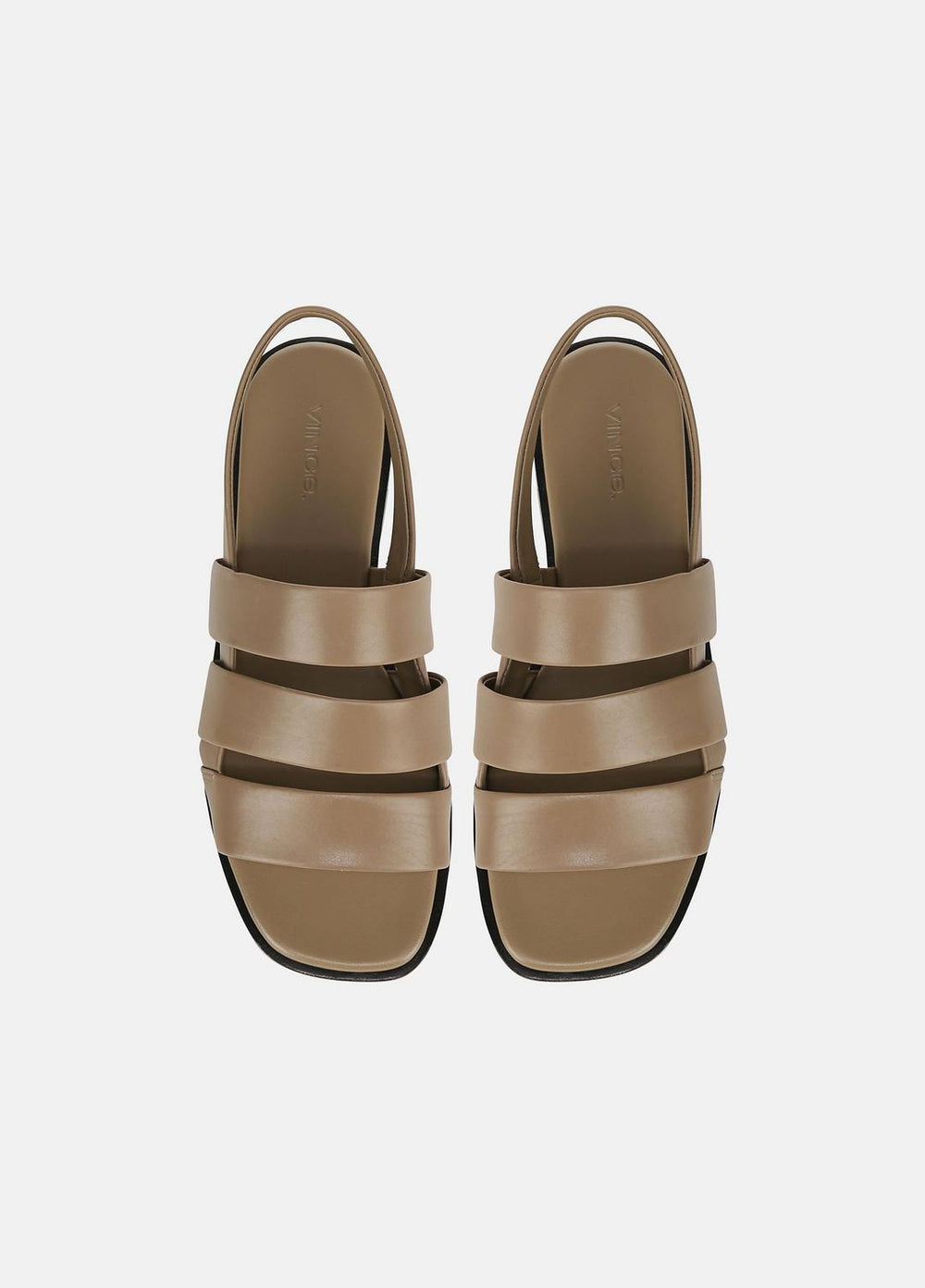 VINCE | Mazie Leather Slingback Sandal in Shoes - SAND SHELL