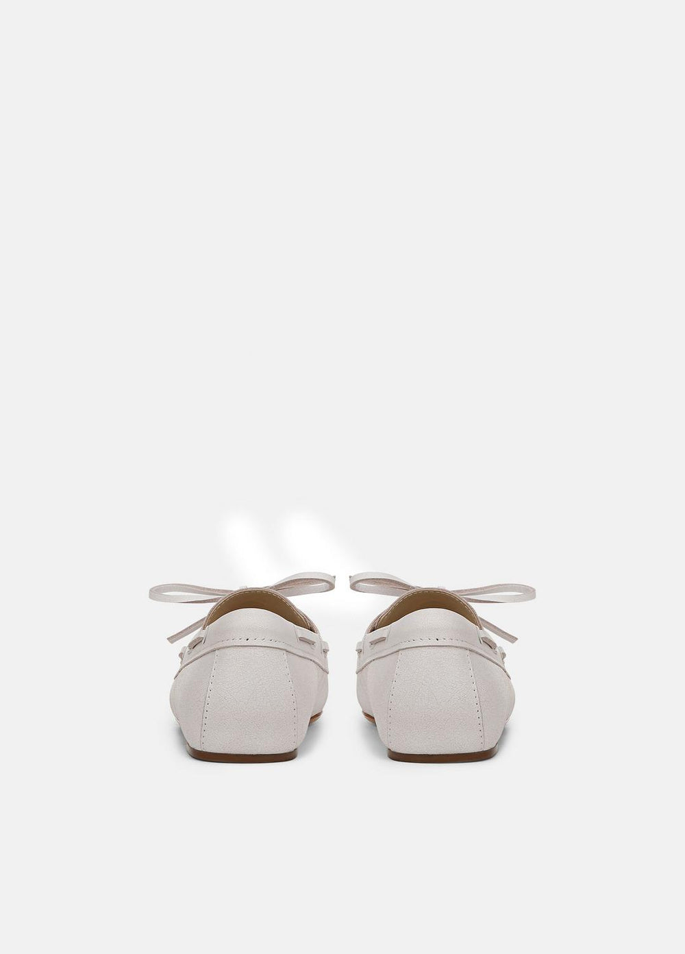 VINCE | Marin Leather Lace-Up Loafer in Shoes - WHITE/SABBIA