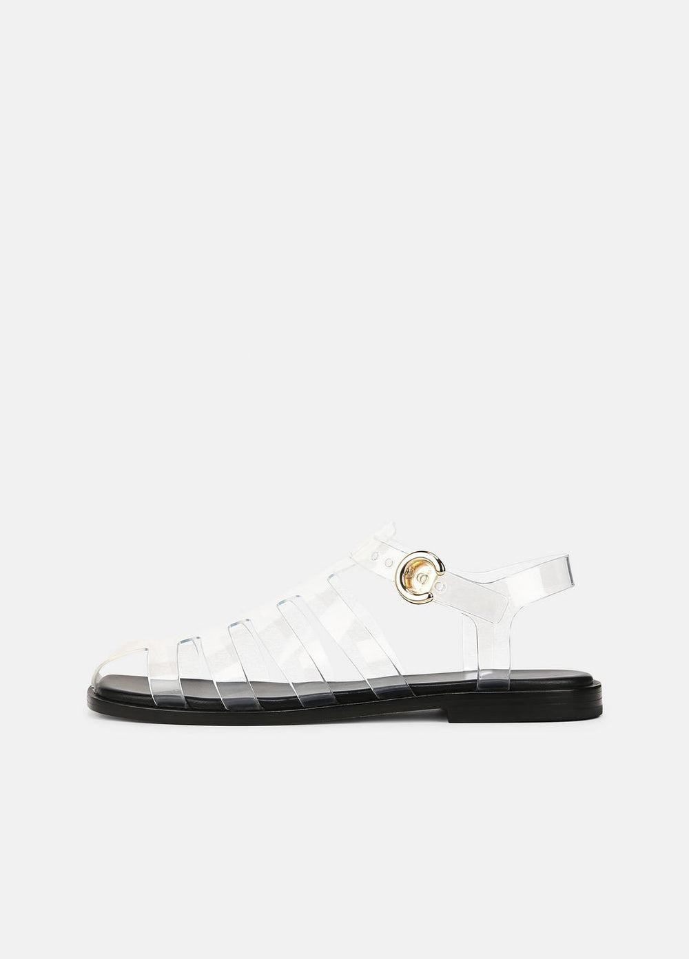 VINCE | Melina Jelly Fisherman Sandal in Shoes - CLEAR