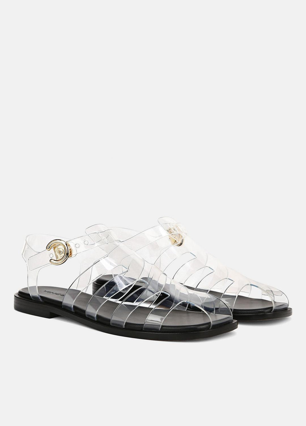 VINCE | Melina Jelly Fisherman Sandal in Shoes - CLEAR