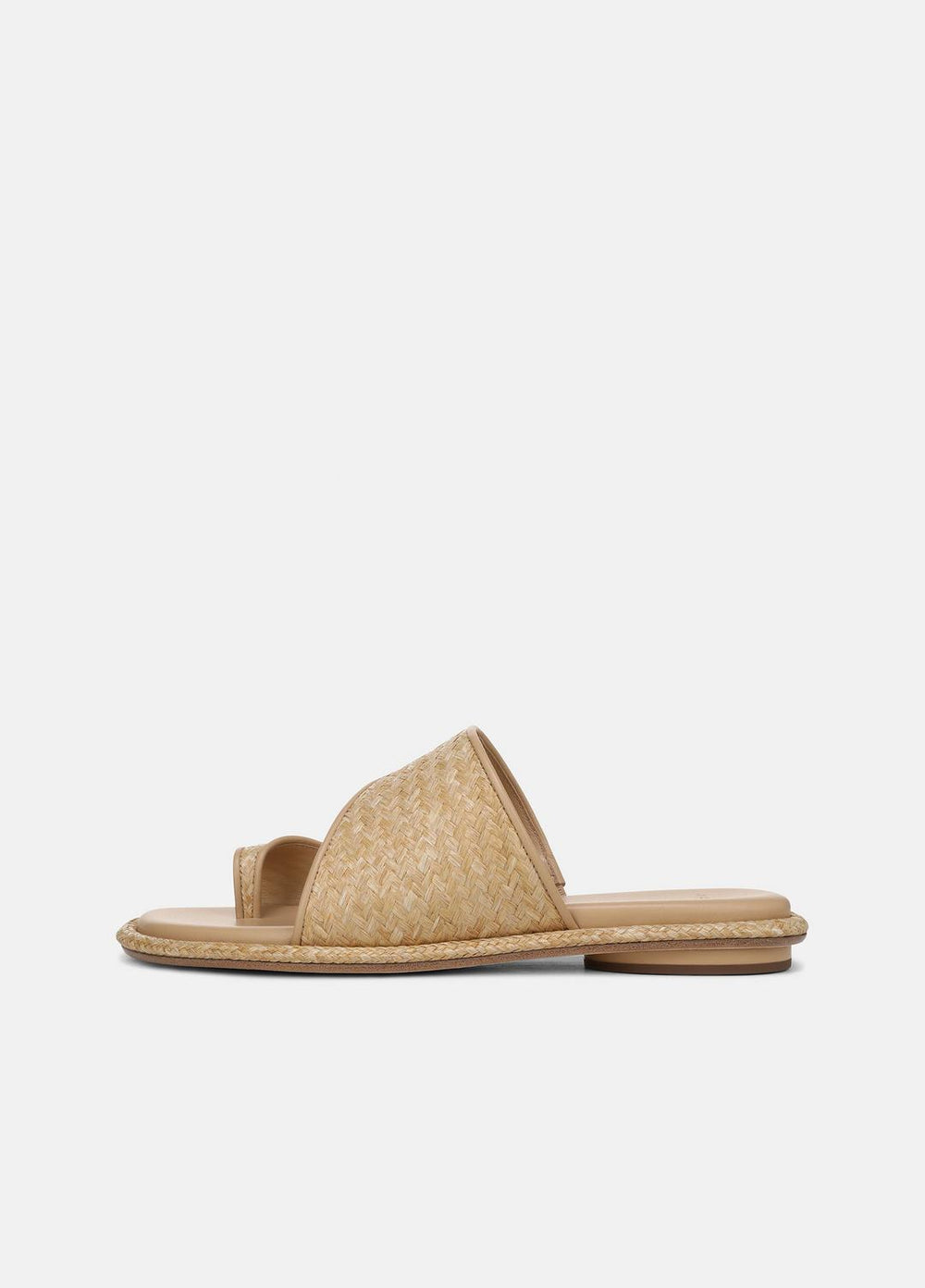 VINCE | Lukas Raffia Sandal in Shoes - TOASTED WHEAT
