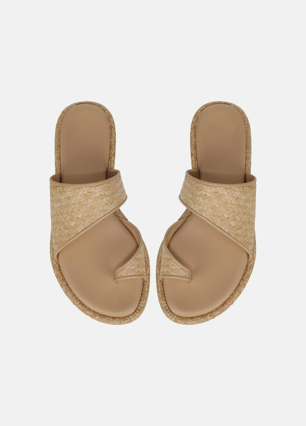 VINCE | Lukas Raffia Sandal in Shoes - TOASTED WHEAT