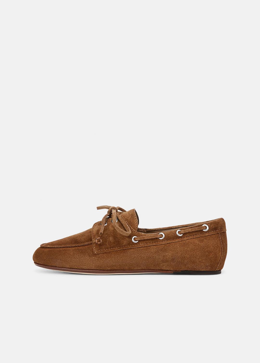 VINCE | Marin Suede Lace-Up Loafer in Shoes - ELMWOOD