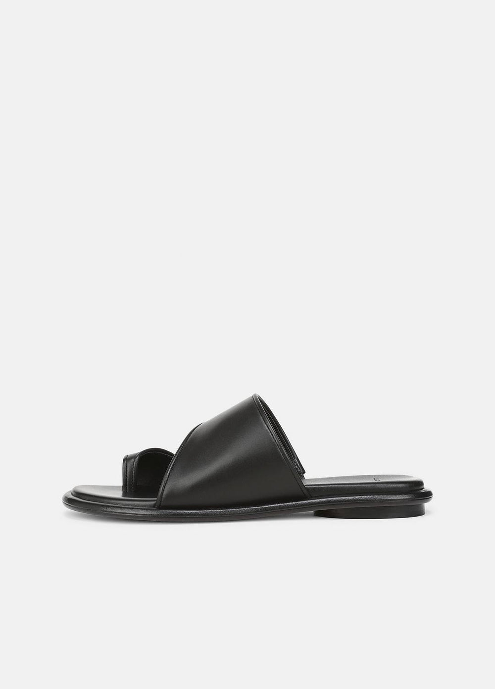 VINCE | Lukas Leather Sandal in Shoes - BLACK