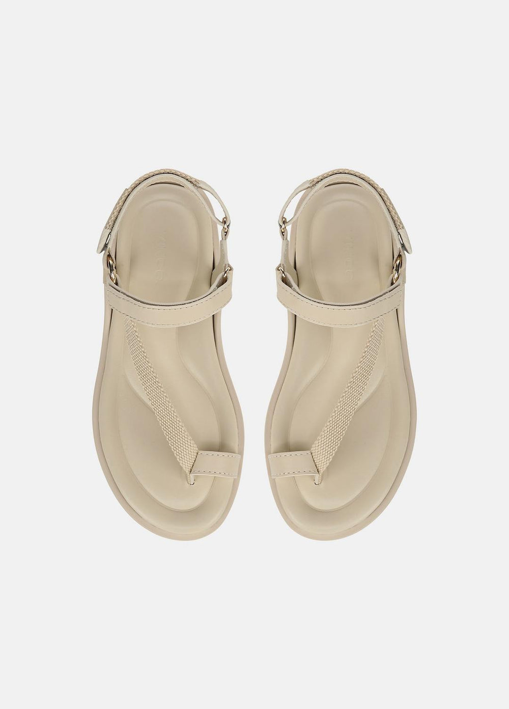 VINCE | Summer Leather & Canvas Sandal in Shoes - MOONLIGHT