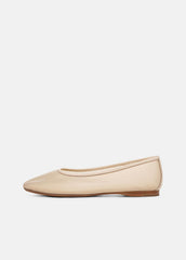VINCE | Leah Mesh Flat in Shoes - BIRCH SAND