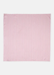 VINCE | Till Stripe Silk Scarf in Accessories - PEONY WOOD/OFF WHITE