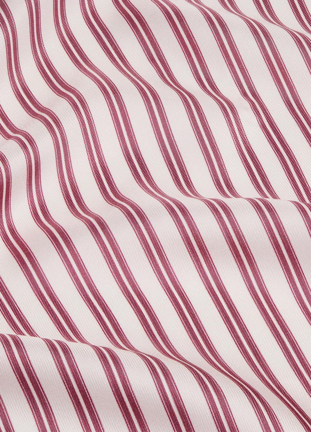 VINCE | Till Stripe Silk Scarf in Accessories - PEONY WOOD/OFF WHITE